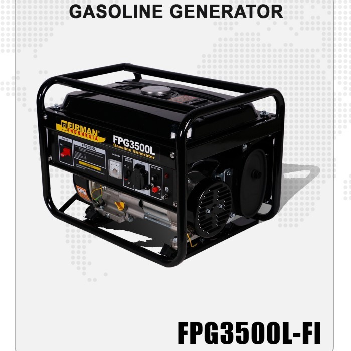 Mesin genset FIRMAN FPG3500L 2.5KW 1PHASE /GASOLINE GENERATOR