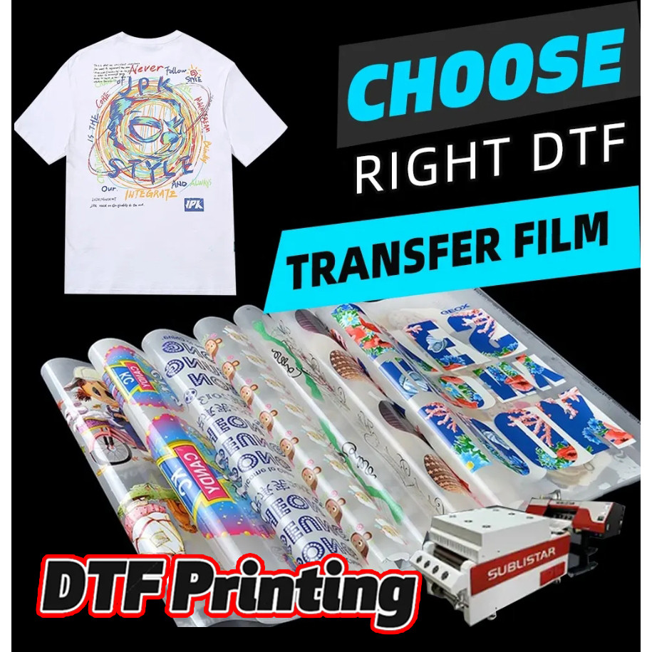 JASA CETAK DTF METERAN/ DTF MURAH COD/ GROSIR DTF