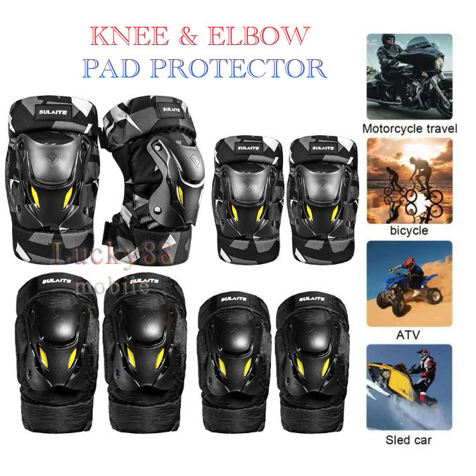 Elbow Pad Knee Pad Protector Size Big Pad Bantalan Pelindung Lutut Dan Siku Perlengkapan Olahraga Ek