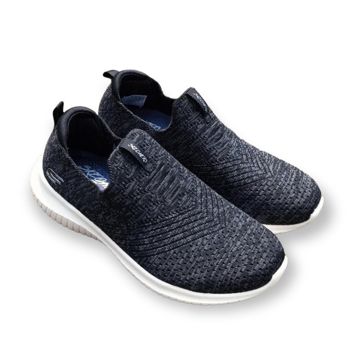 PROMO - Sepatu Wanita Skechers Elite Flex Wasik Slip On / Skecher Women - Hitam, 36