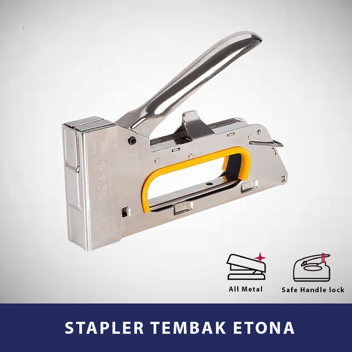 

Stapler Tembak Etona E 23 / Gun Tacker Jilid Metal Tacker Tekker
