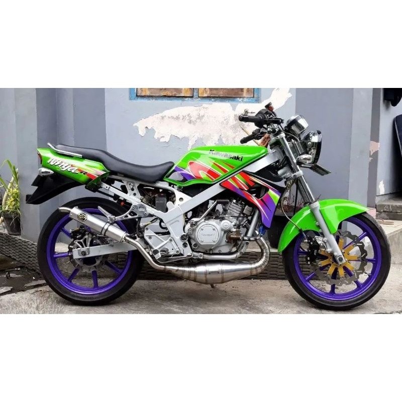 Knalpot Ninja R Pekajaman Muffler Jogja Original Ninja R RR SS Kobra Cobra Stainless Harian Touring 