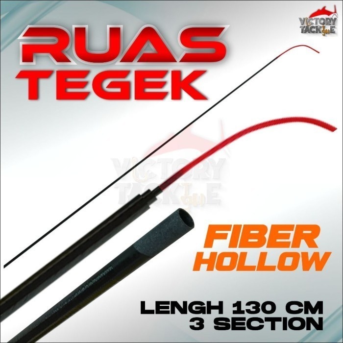 ROS TEGEK RUAS TEGEK 3 SECTION MATERIAL FIBER HOLLOW - RUAS TEGEK