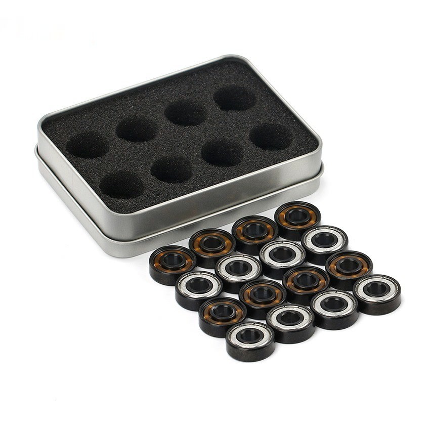 160pcs BSB Swiss Bearing 608 Ceramic Fast Inline Roller Skates Bearing 8mm Bore Skateboard Bearing L