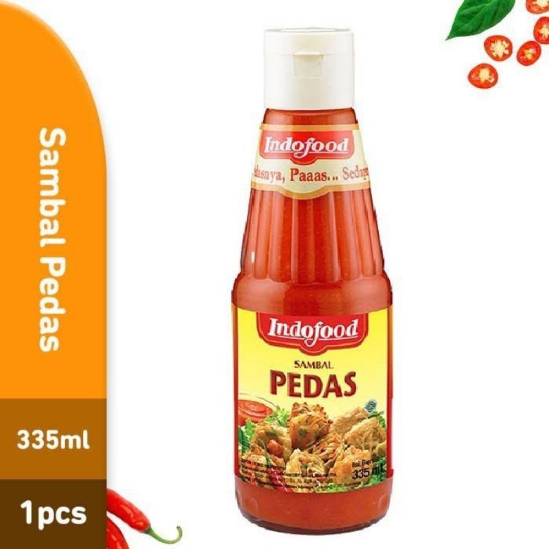 

Indofood Sambal Pedas Botol 335mL