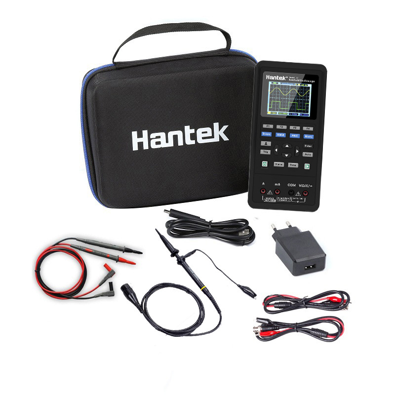 Hantek 2d42 2d72 2C42 2C72 Digital Portable Oscill + WG+ Meter USB 2 Channel 40mhz 70mhz Tester Mete