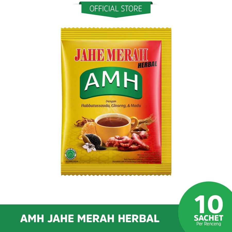 

BEST PROMO!!! AMH Jahe Merah Herbal