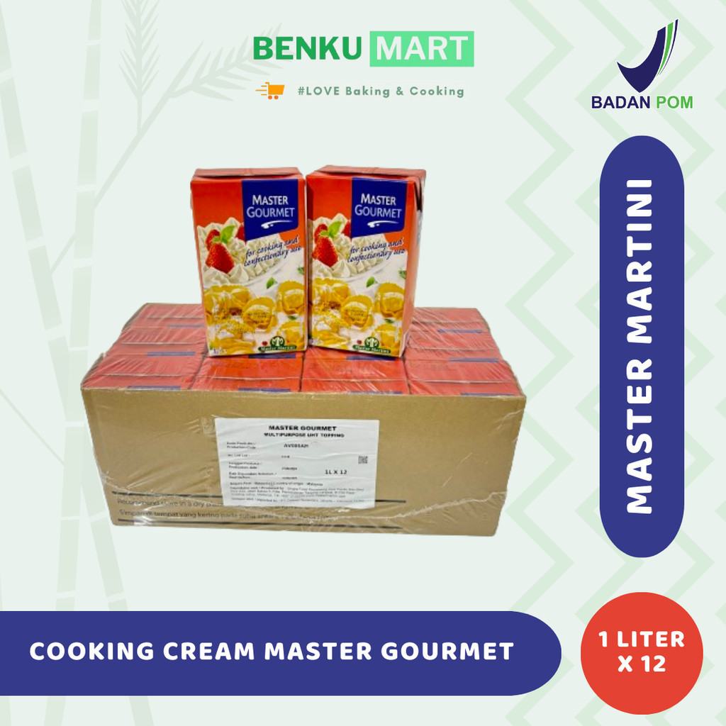 

RB [KARTON] Cooking Cream Master Gourmet 12 x 1 Liter