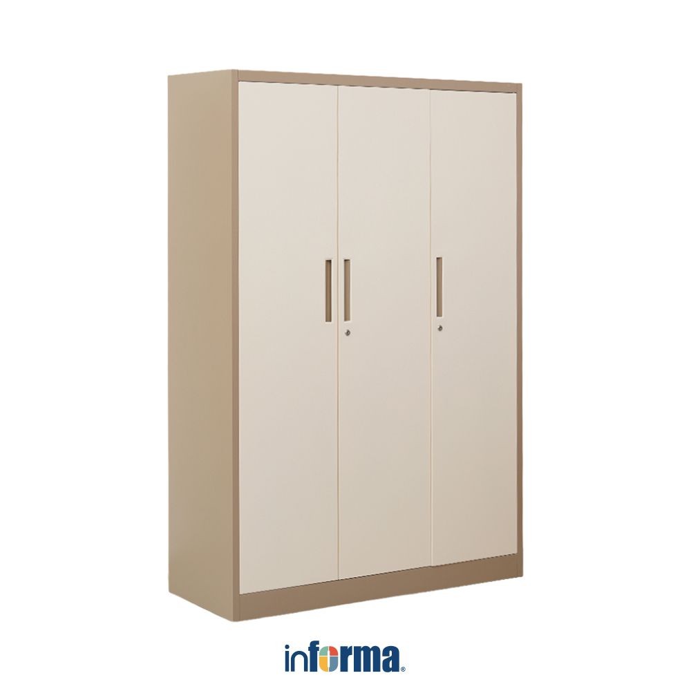 Informa Kiev Lemari Kabinet Dorm - Cokelat Muda Lemari Kabinet Serbaguna Cabinet Penyimpanan Indoor 