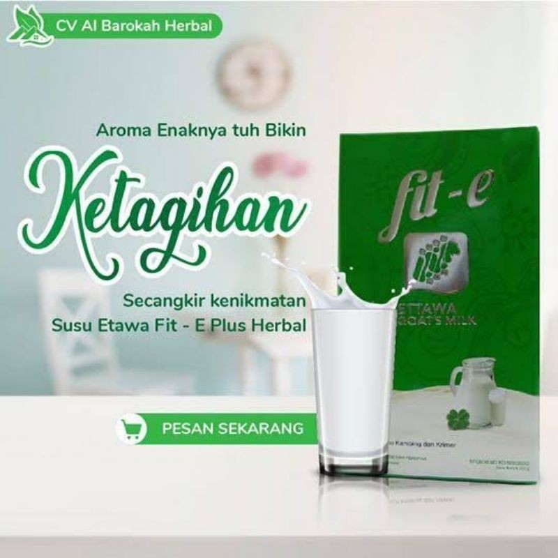 

FIT E SUSU KAMBING ETAWA PLUS BIDARA TEMULAWAK PEGAGAN 1 BUNGKUS 200GR ORIGINAL