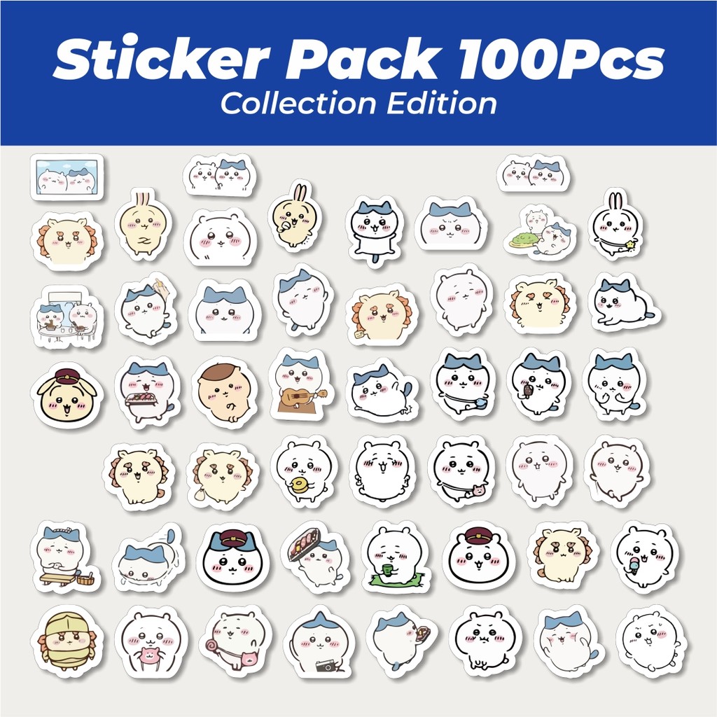 

Hot Stiker Hewan Kucing Chibi Lucu Anti Air Stikers Berperekat Waterproof Sticker Decal Buat Motor Helm Buku Journal Koper Casing HP Laptop Botol Minum