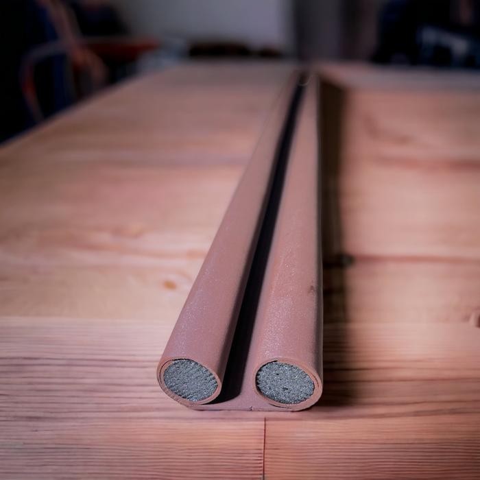 

f z e Busa Penutup Celah Lubang Bawah Pintu Penghalang Debu binatang anti kecoa kedap suara - CoklatNG