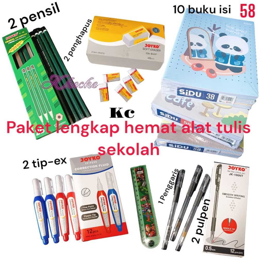 

JAMIN MURAH !!!( PROMO ) PAKET LENGKAP BUKU TULIS SIDU 58 LEMBAR 1 PACK/ 10 BUKU(BISA LANGSUNG ORDER)