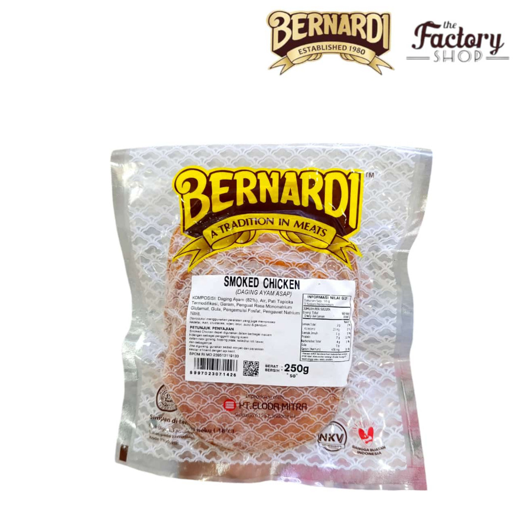 

New Bernardi Smoked Chicken Blt So 250gPremium