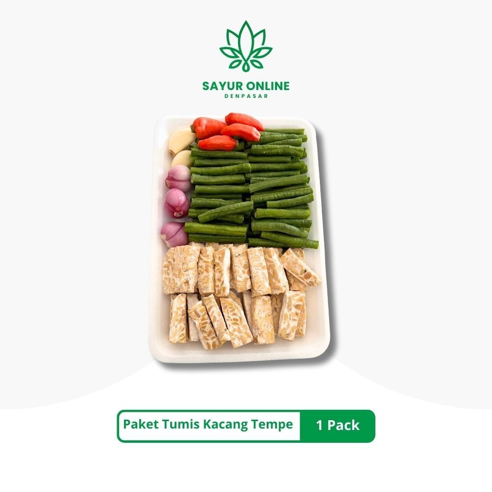 

New Paket Tumis Kacang Tempe 1 Pack - Sayur Online DenpasarPremium