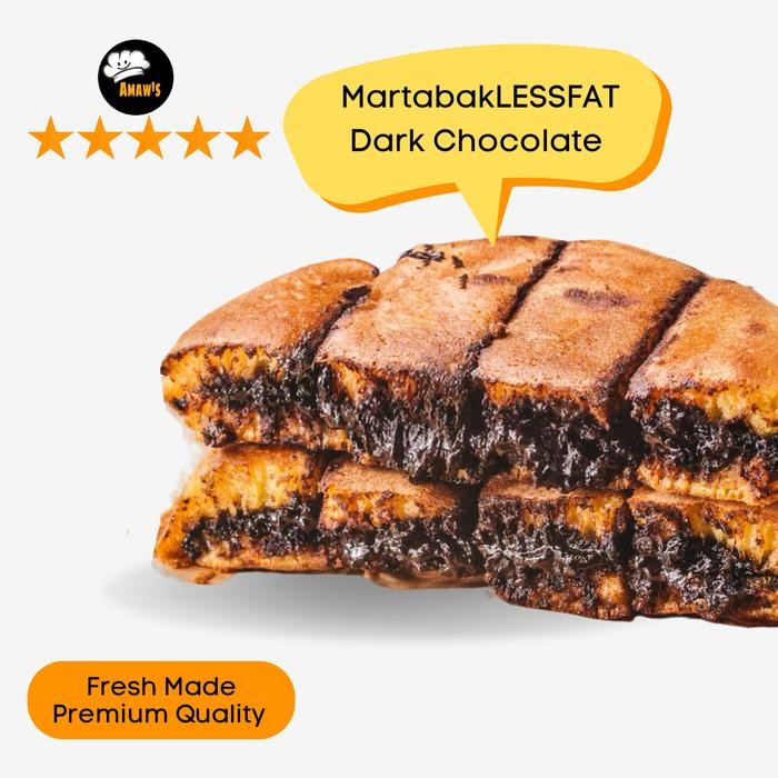 

dijual_Martabak Dark Chocolate - Lessfat and Premium Quality - 1/2 Loyang