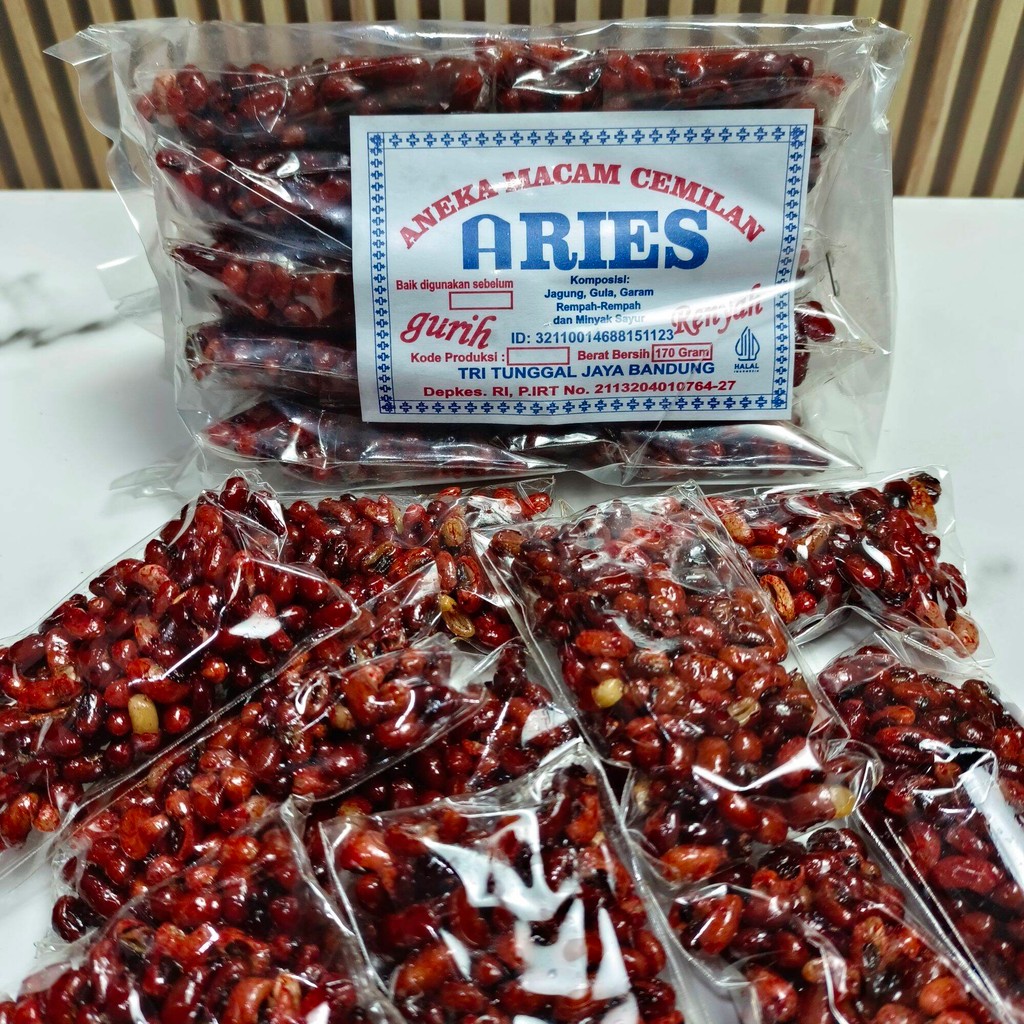 

Kacang Gajih ARIES Pedas Manis BEST SELLER Isi 10 | Kacang Tolo | Kacang Tunggak LEBIH ENAK LEBIH RENYAH | Cemilan Jadul Jajanan Tradisional Snacks