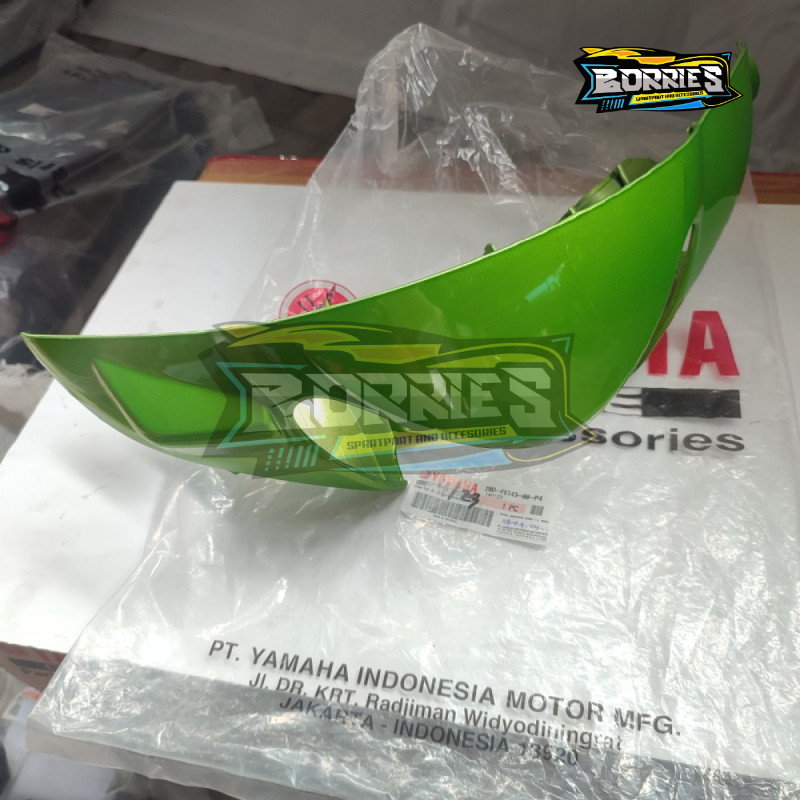 Cover batok lampu depan hijau Yamaha Mio Smile 28D-F6143-00-P4 ORI YGP