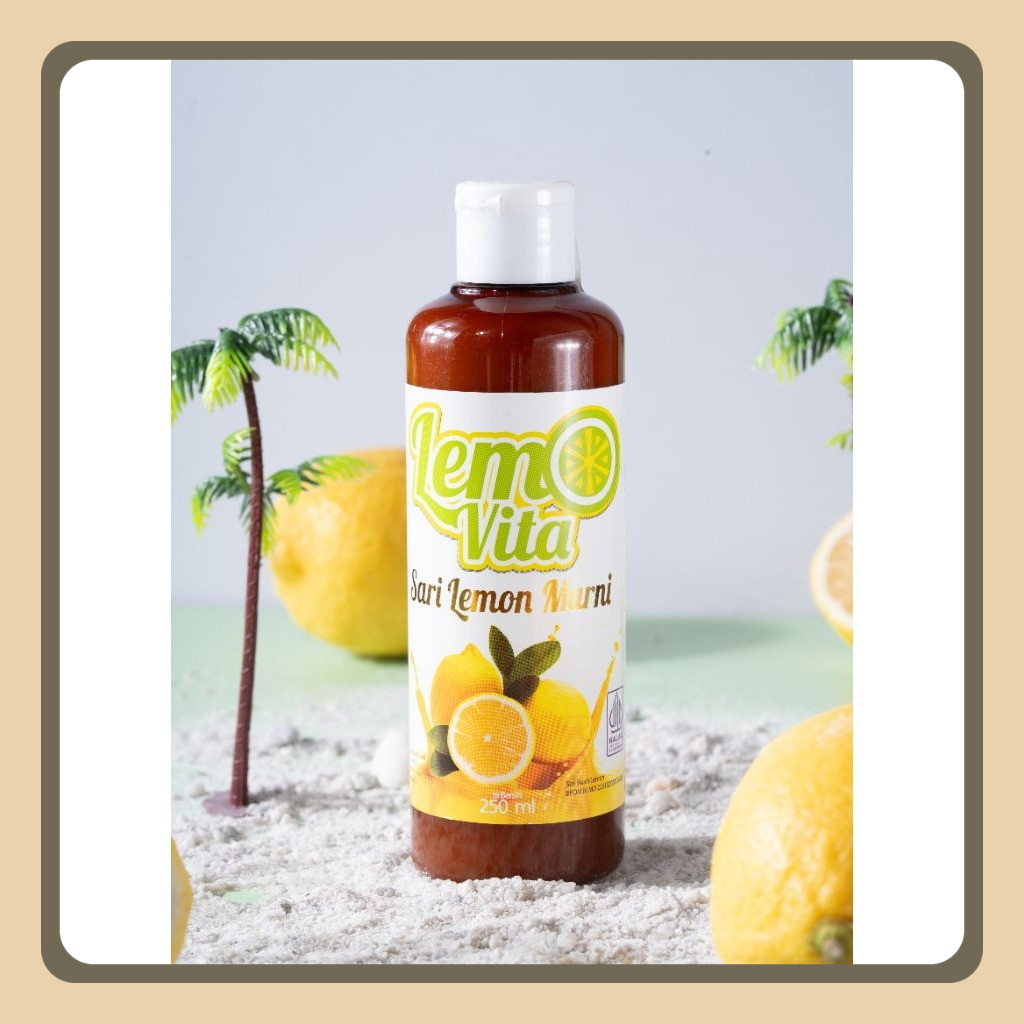 

BPOM Fresh Sari Lemon Lemovita Jus Murni 100% Tanpa Pengawet 250ml