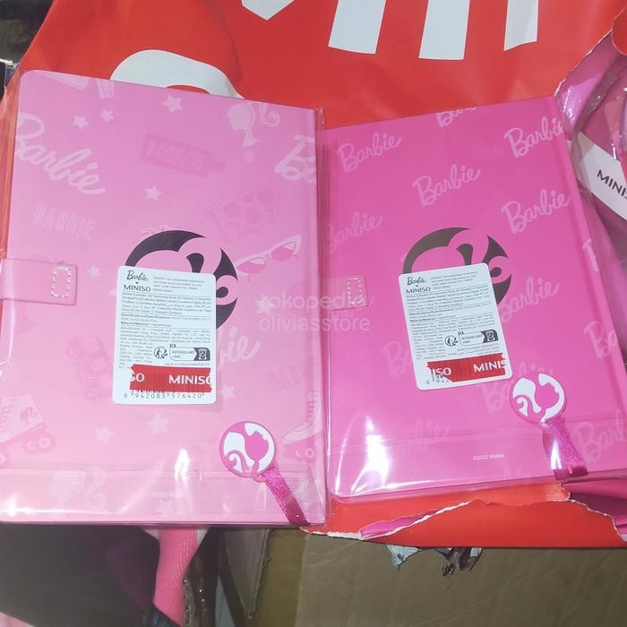 

READY diary book noted book barbie miniso x barbie SIAP KIRIM