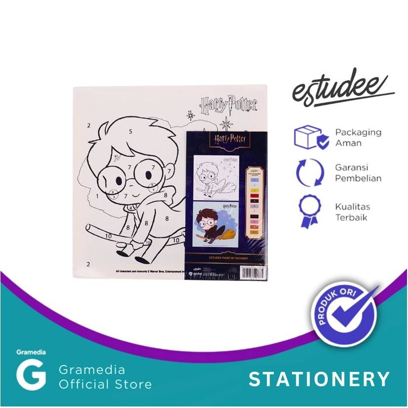 

Estudee Canvas Paint By Number 20 Cm X 20 Cm Hp Magic RoomCO