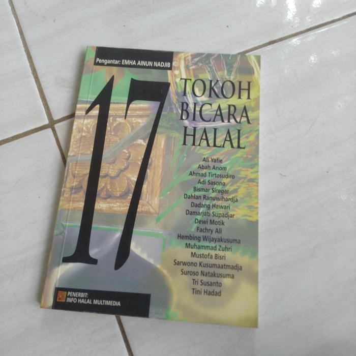 17 TOKOH BICARA HALAL-ALI YAFIE DKK-A6 GB 2