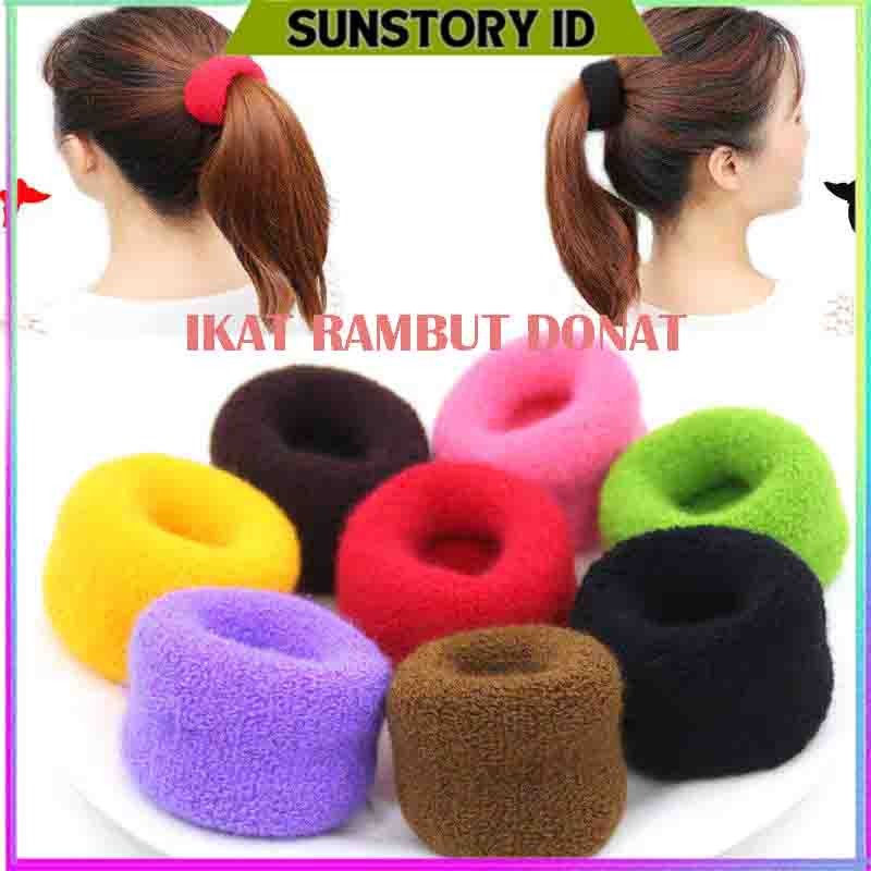 Ikat rambut Donat jumbo