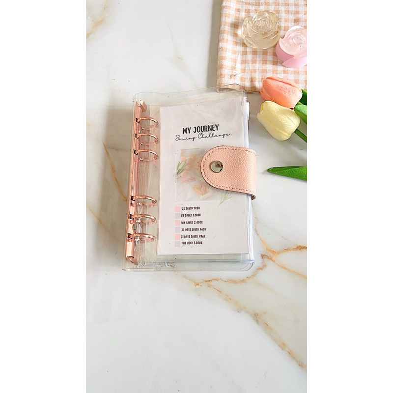

Binder Keuangan Lengkap A6 Set 6 Ziplock bening, Menabung Sinking Fund Seru NabungCeriaCO
