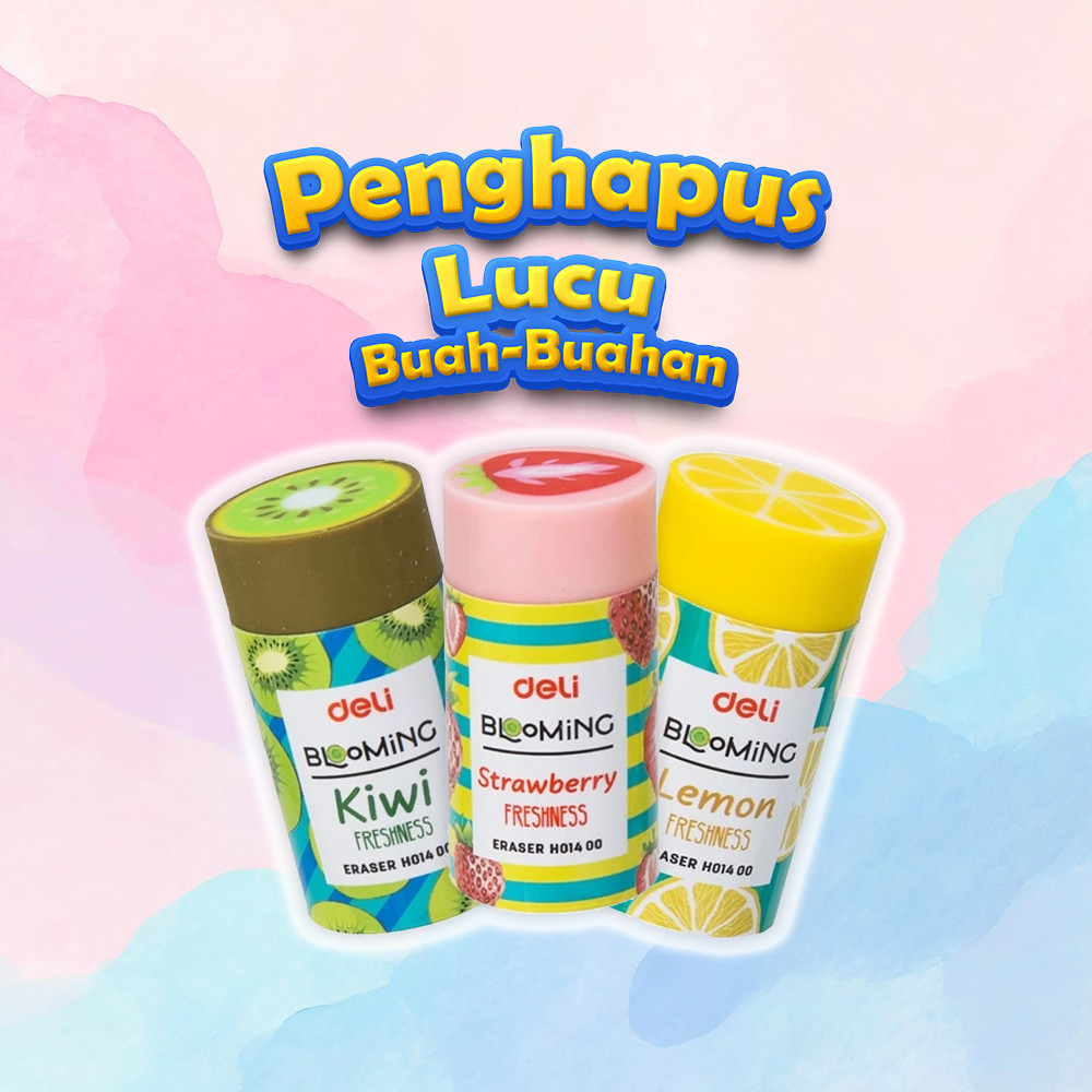 

[Karpin] Penghapus Lucu Warna Cerah Bentuk Buah-Buahan