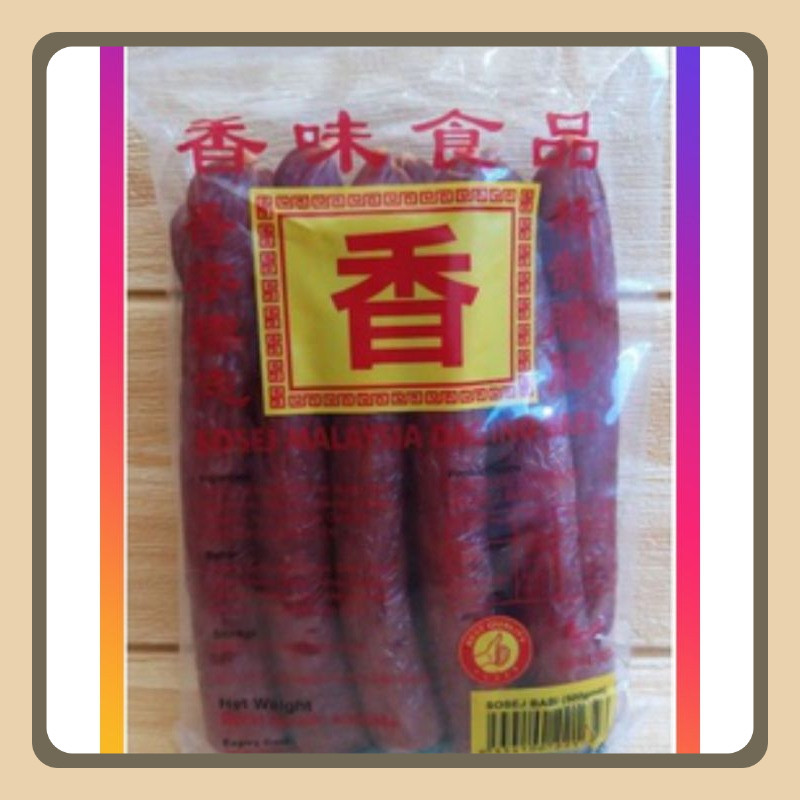 

Lap Jiong Lap Chiong, Sosis Babi Manis Xiang 500gram