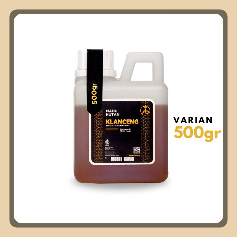 

Madu Klanceng Murni SB 250gr/500gr Aroma Bunga