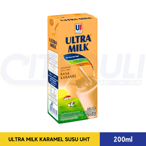 

ULTRA MILK KARAMEL SUSU UHT 200ml