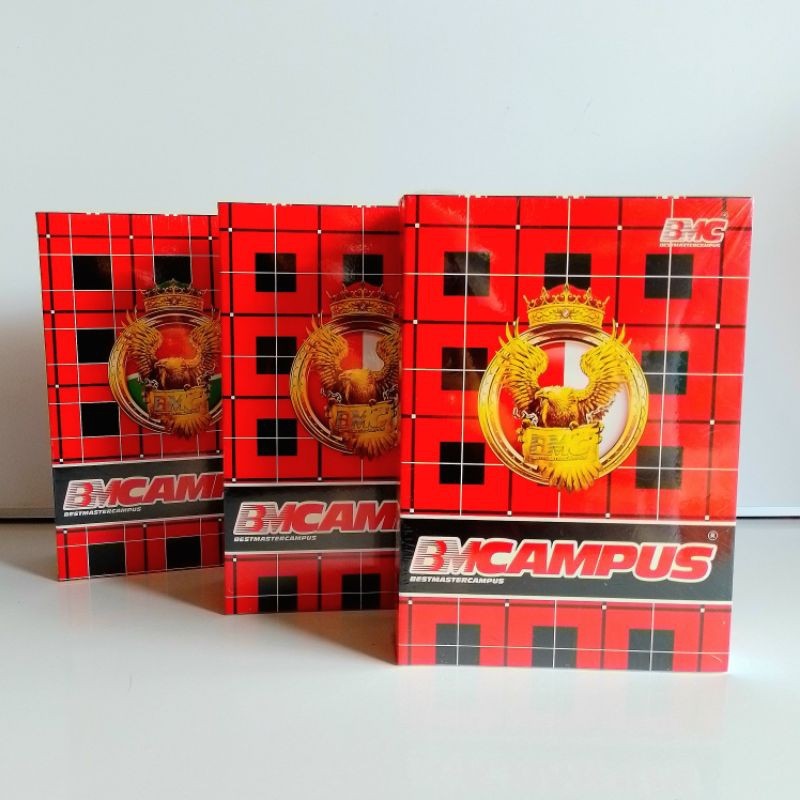 

Buku Tulis BMC 70 Lembar Campus ( Pak 10 Buku ) [ Original ]