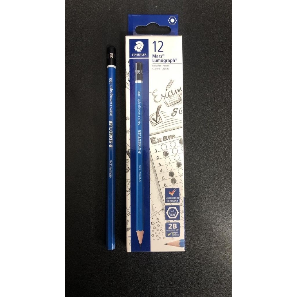 

1 PACK PENSIL STAEDLER 2B UJIAN COMPUTER (12PCS) /