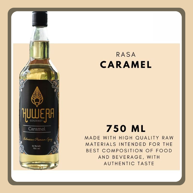

Sirup Caramel - Kuwera syrup 750 ml
