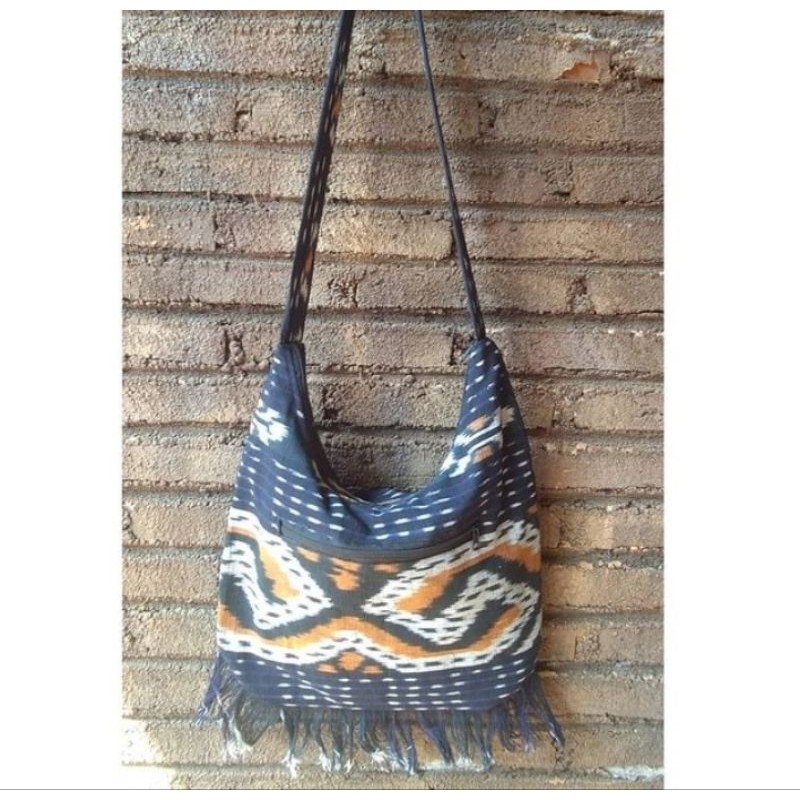 Tas Selempang  Tenun Etnik Lombok Jepara Toraja Dayak Sumba