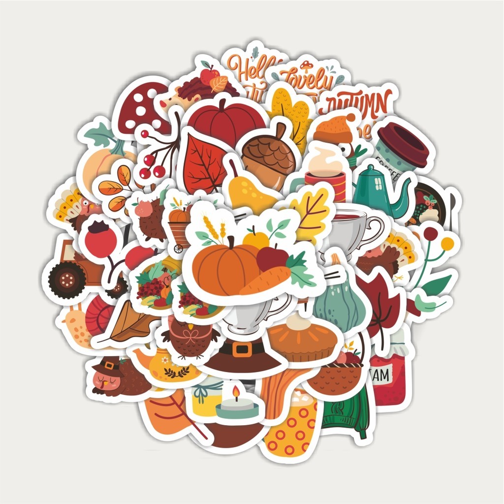 

Sticker Pack Stiker Musim Gugur | Sticker TUMBLR | Stiker LAPTOP KOPER HELM