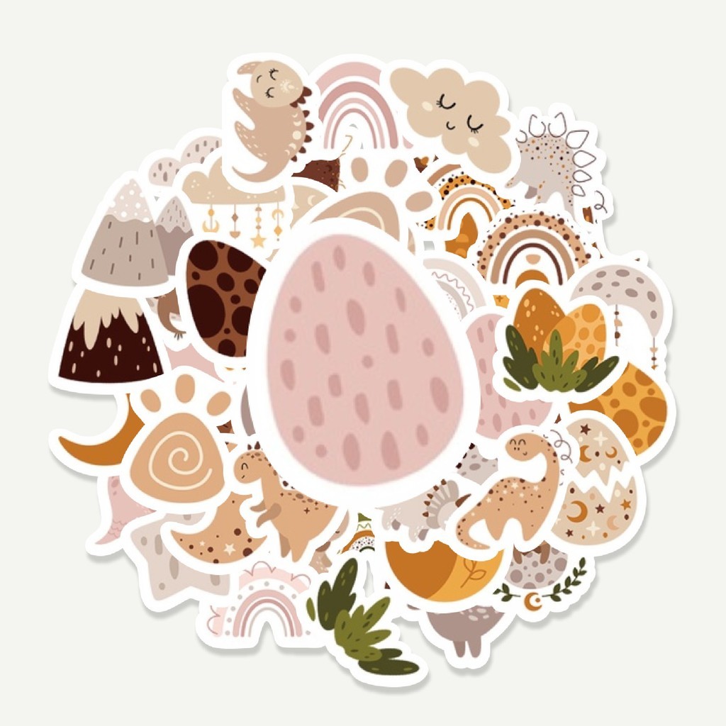 

Sticker Pack Stiker Bayi Dinosaurus | Sticker TUMBLR | Stiker LAPTOP KOPER HELM
