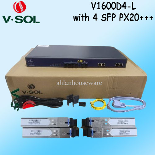 VSOL V1600D4 L 4 Ports EPON OLT