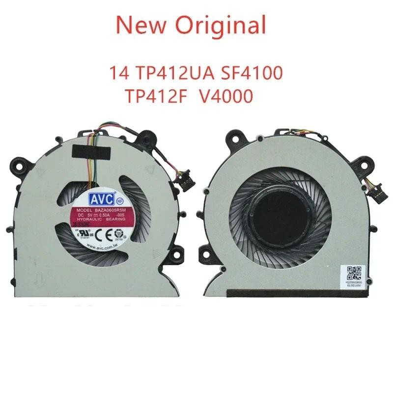 FORNew Original Laptop Cooling fans For Asus VivoBook 14 TP412UA SF4100 TP412F Edu V4000 Fans