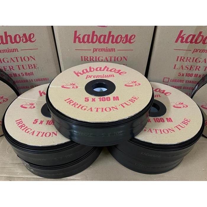 Selang Kabahose plastik/irigasi/ drip/PE 5 cm( untuk pipa 1 " inch )