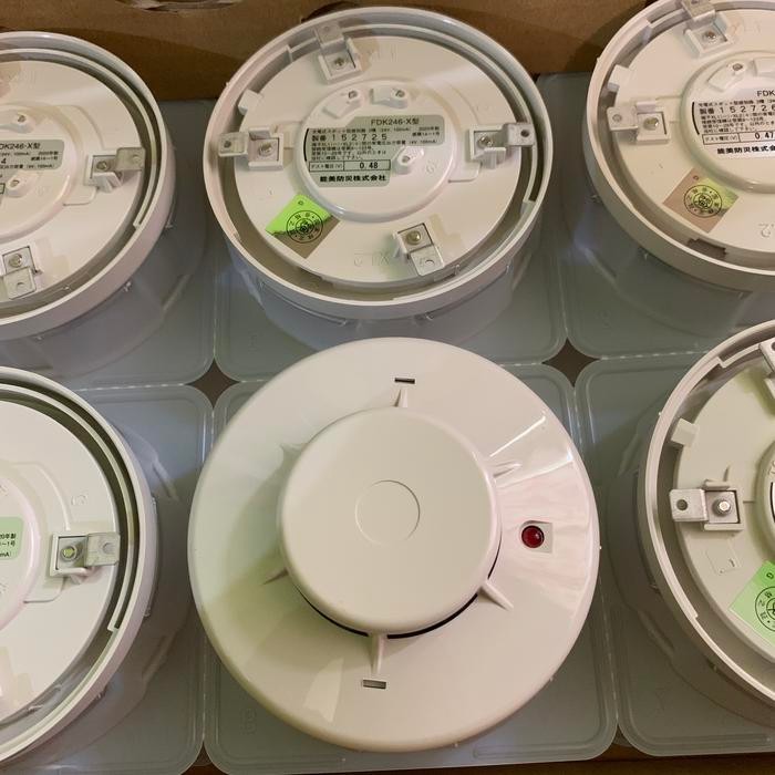 smoke detector nohmi fdk246x / smoke nohmi fdk 246x