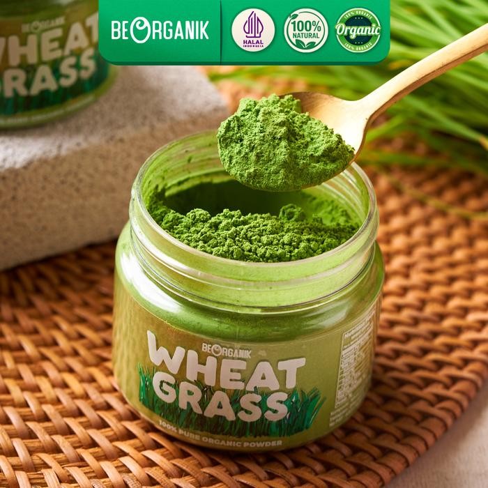 

Terlaris~[Bongkar Gudang] Beorganik Wheatgrass Powder / Rumput Gandum Bubuk 50gr