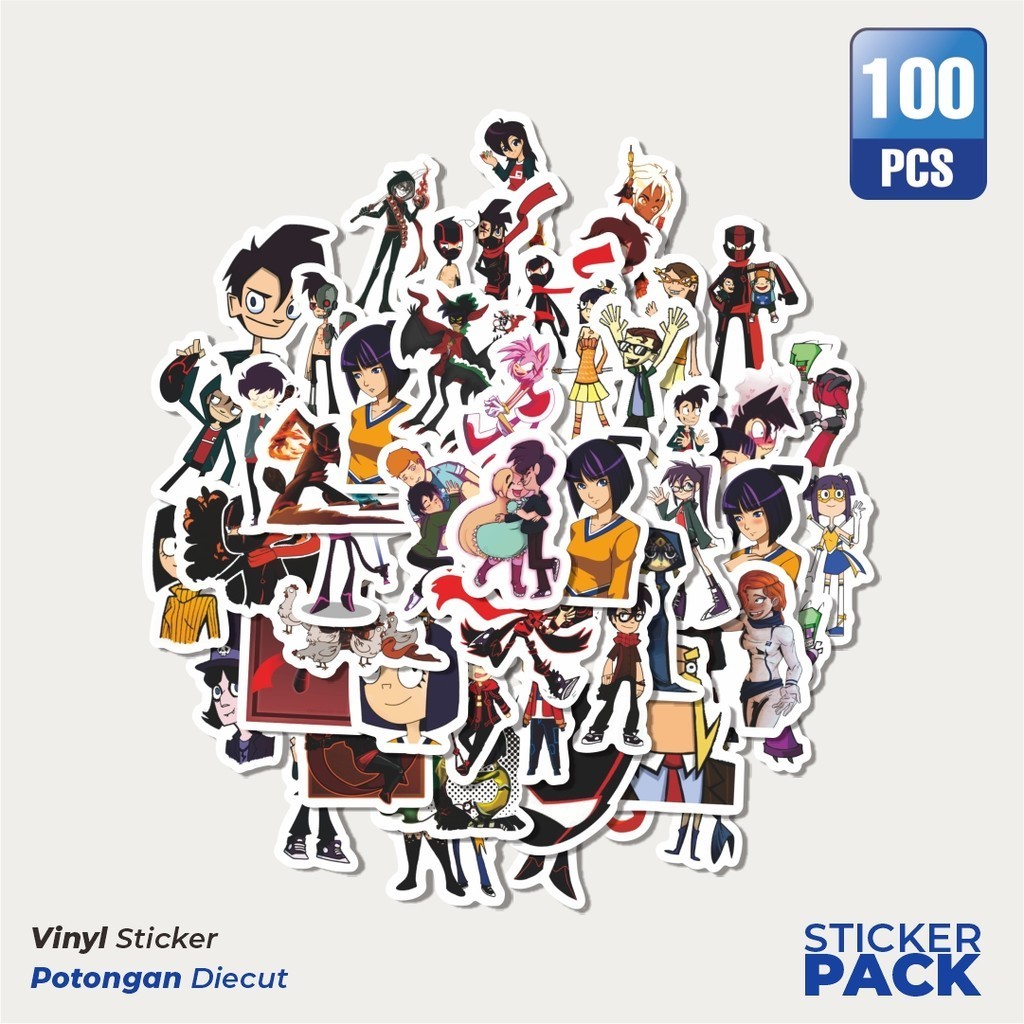 

Stiker Vinyl Stiker Kartun Randy Cunningham Waterproof Aesthetic- Untuk Laptop, Motor, dan Helm - Paper Stationery Pack