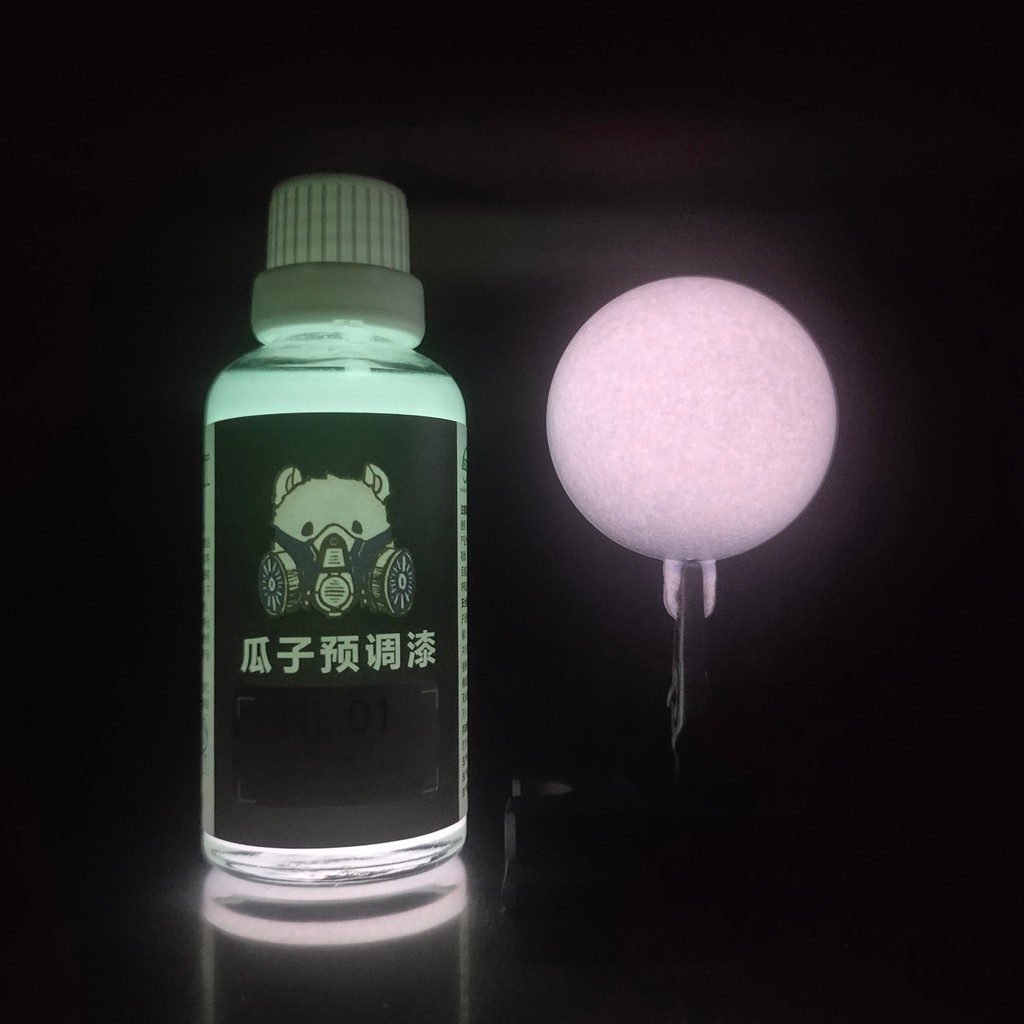 

Paint Pigment Night Glow Night White Coating Oiliness Spray Coating Model Coloring Spray Gun Hobby Diy Pre Mixed NL.01