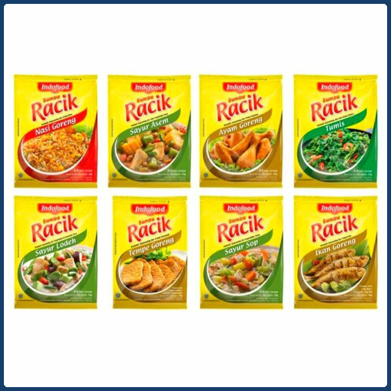 

[Tokome23] COD (10 PCS) Indofood Bumbu RACIK All Varian Serenceng