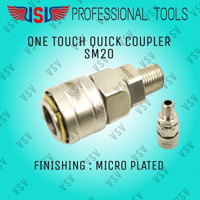 VSV Quick coupler / One touch coupler SM 20