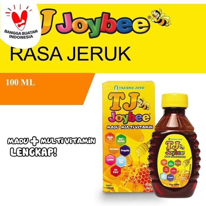 

Madu Tj Joybee Anak Original Rasa Jeruk Isi 100 ML