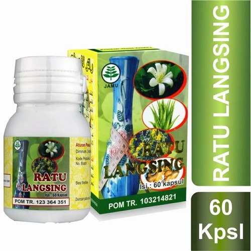 Ratu Langsing Pelangsing Herbal Alami | Ratu Langsing 50 Kapsul