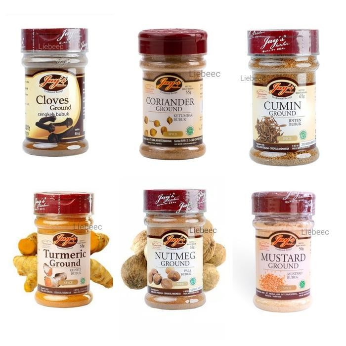 

[PROMO EXP TERBARU] Jay's Ginger Cloves Coriander Cumin Turmeric Nutmeg Mustard Jays Spice - WIJEN PANGGANG Bergaransi Terlaris